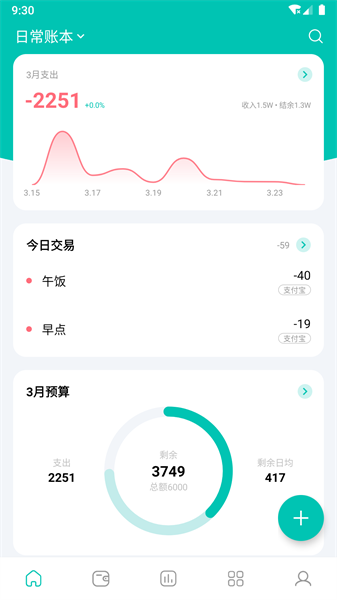 薄荷记账app