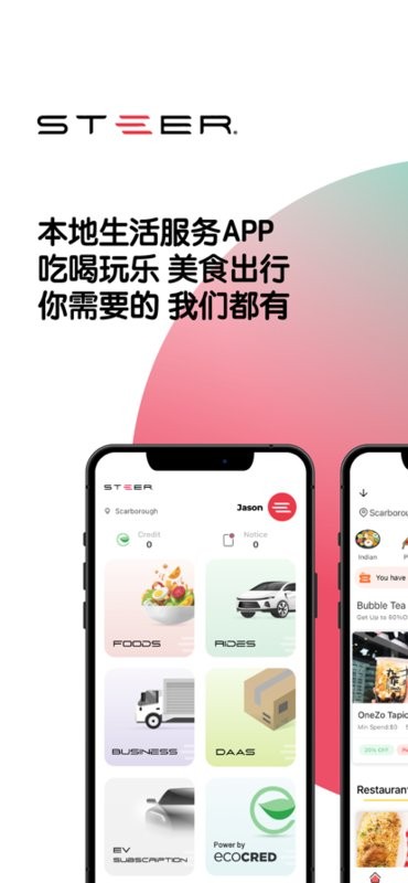 steer小红车