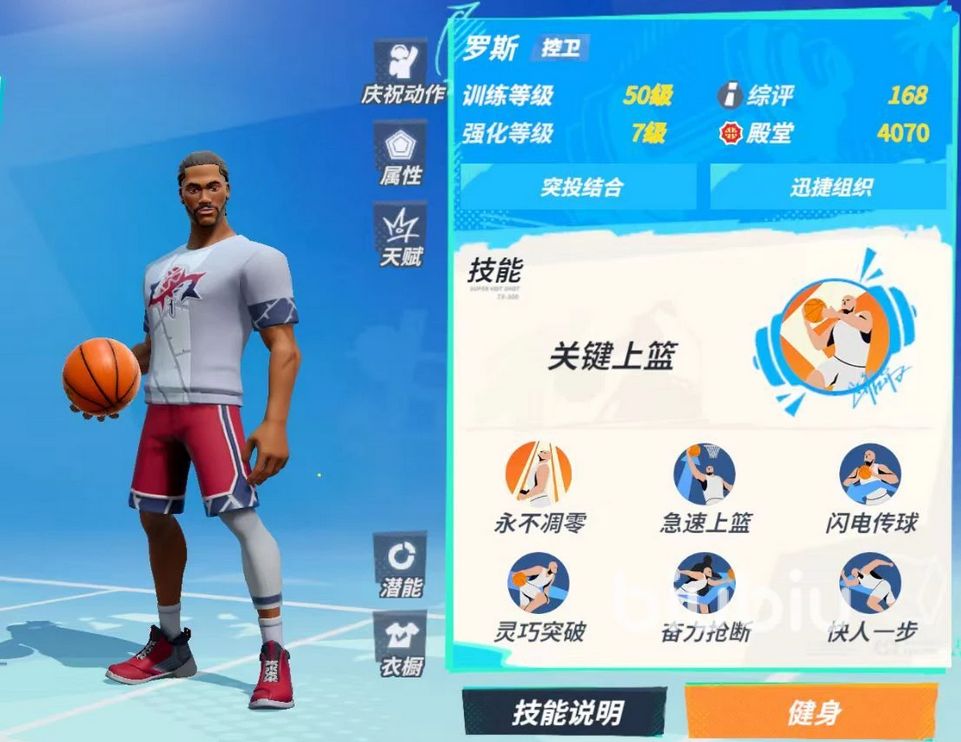 全明星街球派对球员梯度与强度排行榜全解析