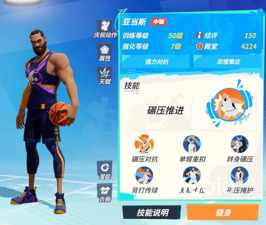全明星街球派对球员梯度与强度排行榜全解析