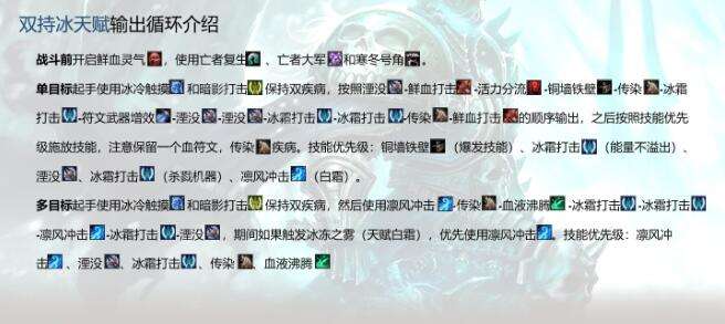 魔兽世界WLK双持冰DK玩法攻略天赋加点与技巧解析