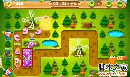 保卫萝卜2第20关金萝卜获取攻略（含图文详解）