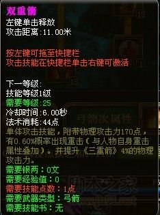 御龙在天弓箭手加点全攻略，图文详解助你称霸战场