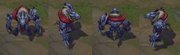LOL:黑暗骑士沃里克全新狼人皮肤震撼亮相