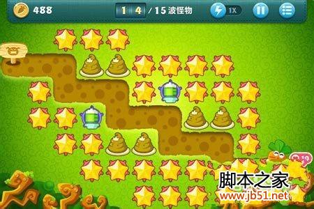 保卫萝卜挑战模式第30关金萝卜获取攻略（附图文详解）