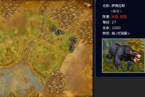 魔兽世界WLK怀旧服猎人稀有宠物位置及宝宝大全