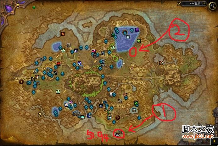 魔兽世界6.2猎人捕捉塔纳安丛林邪缚座狼的攻略