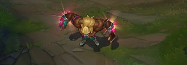 LOL6.11版本奈德丽新皮肤登场，摔跤手系列来袭！