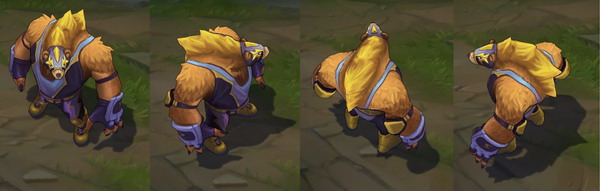 LOL6.11版本奈德丽新皮肤登场，摔跤手系列来袭！