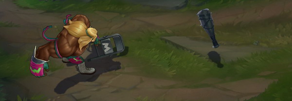LOL6.11版本奈德丽新皮肤登场，摔跤手系列来袭！