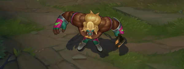 LOL6.11版本奈德丽新皮肤登场，摔跤手系列来袭！