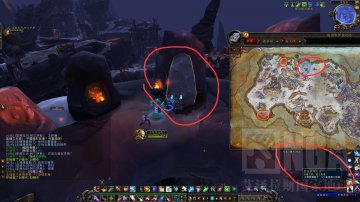 魔兽世界戈隆灾星霜之祝福攻略，含详细坐标