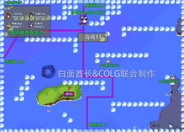DNF大飞空时代地图景点坐标与位置大全