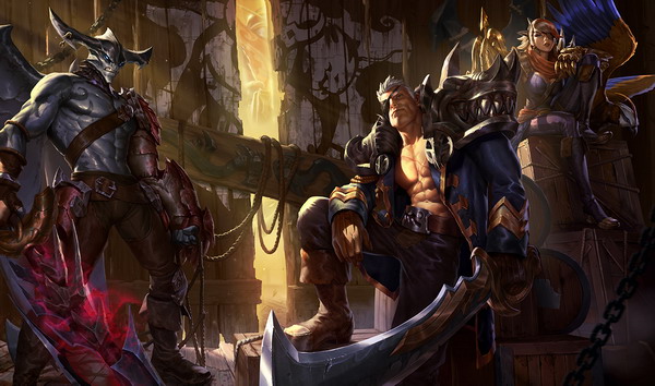 LOL:狂鲨亚托克斯来袭，剑魔全新皮肤惊艳亮相