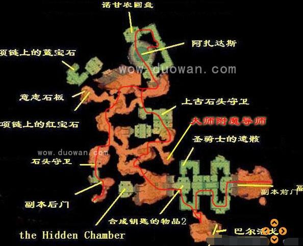 魔兽世界怀旧服奥达曼副本物品掉落、适合等级与路线入口全攻略