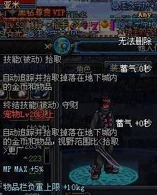 DNF宠物全解析各类宠物属性详细介绍