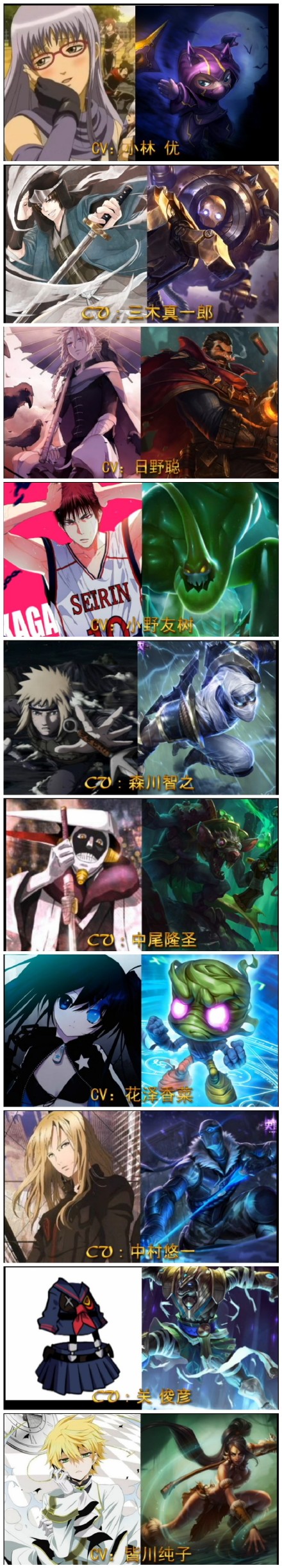 LOL日服配音演员阵容公布，动漫迷们的狂欢时刻来临！