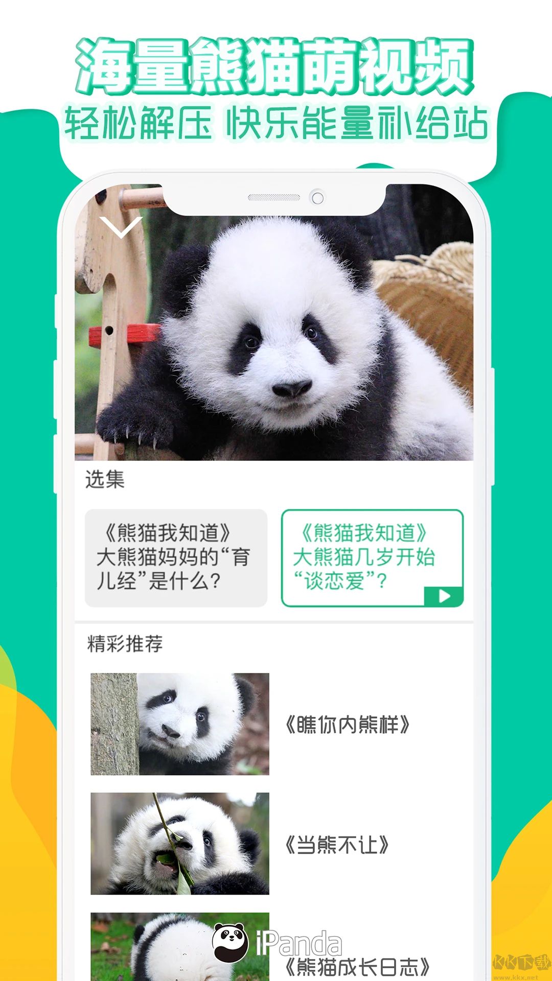ipanda熊猫频道APP(24小时直播大熊猫生活)