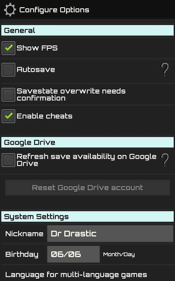 激烈的NDS模拟器(DraStic)