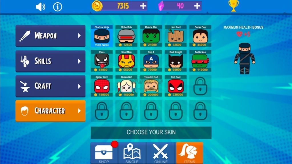 像素方块忍者2025最新版