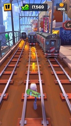 地铁跑酷滑板英雄安卓版