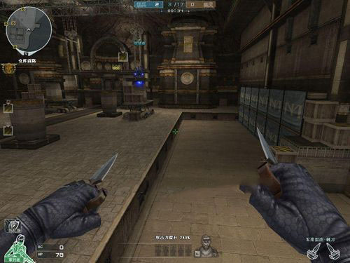 CF生化模式金字塔点位跑酷技巧全解析