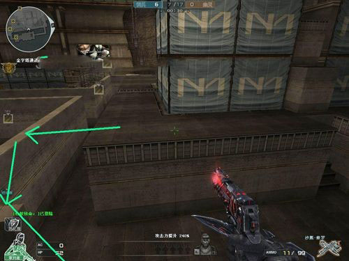 CF生化模式金字塔点位跑酷技巧全解析