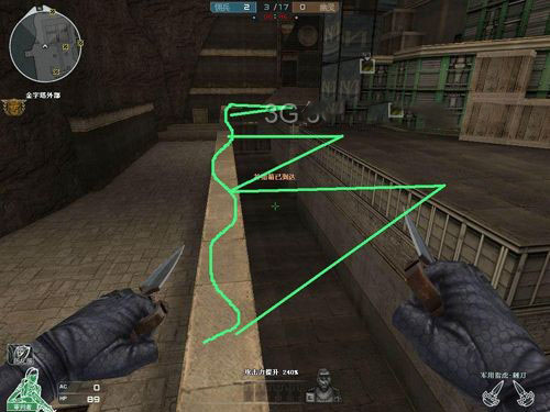 CF生化模式金字塔点位跑酷技巧全解析