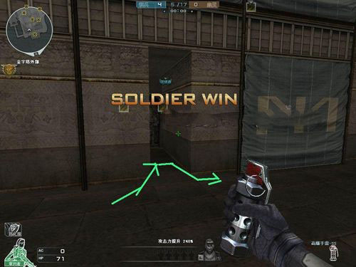 CF生化模式金字塔点位跑酷技巧全解析