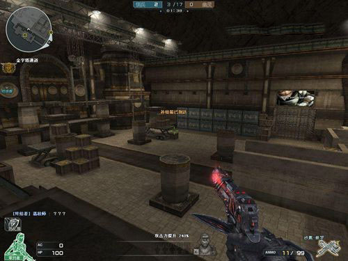 CF生化模式金字塔点位跑酷技巧全解析